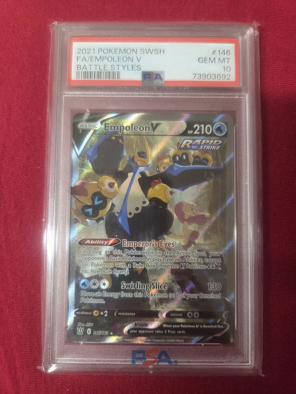 Spiele: Pokemon Empoleon V PSA 10 – Neu (gemäss Beschreibung) aus Gächlingen von Bugmann.. 1
