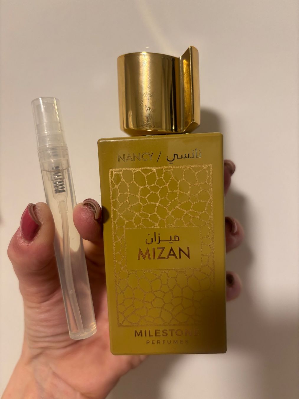 Profumi & Eau de Toilette: MILESTONE MIZAN NANCY EDP 5ML(Nanshe Nishane Clone) – Usato da Zürich venduto da deruja
