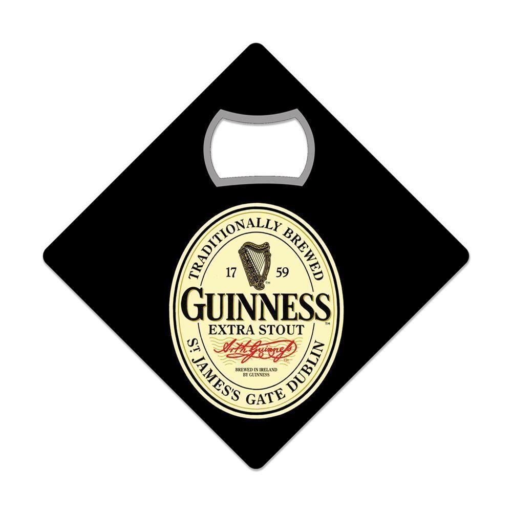 Calamite: Magnet-Flaschenöffner-GUINNESS-LABEL – Nuovo e nell'imballaggio originale da Rupperswil venduto da big-one-sale