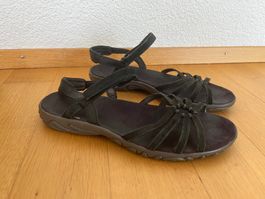 Teva Tirra: Damen Outdoor Hiking Sandalen Gr. 38.5 schwarz