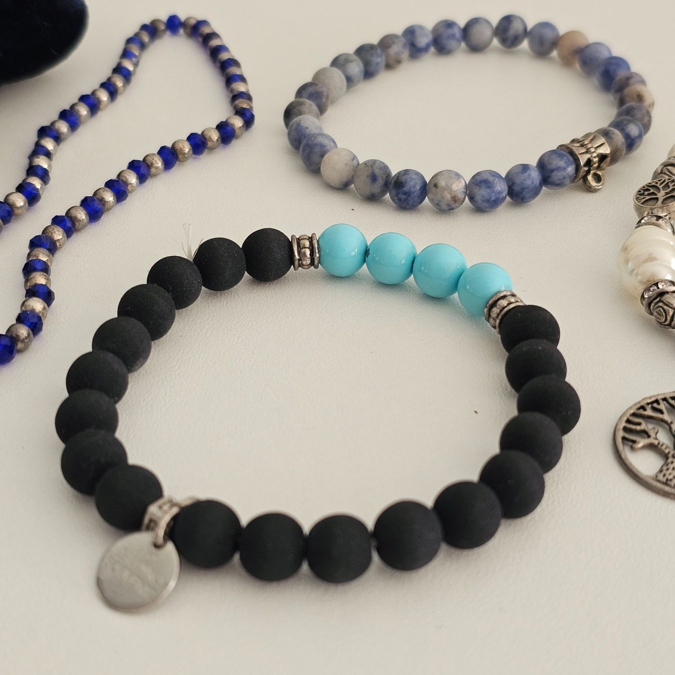 Bracciali & Braccialetti: Schmuck & Accessoires Set – Armbänder/Collier/Ringe – Usato da Matten b. Interl venduto da Vanilla8 4
