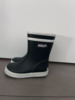 Bottes Aigle enfant noir taille 22 bon état