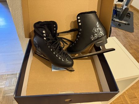 Rollerblade Stella Ice Skates - Black - Size EU 39 (UK 6)