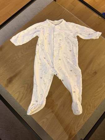 Baby Strampler My First Chicco weiss Grösse 68 6 Monate