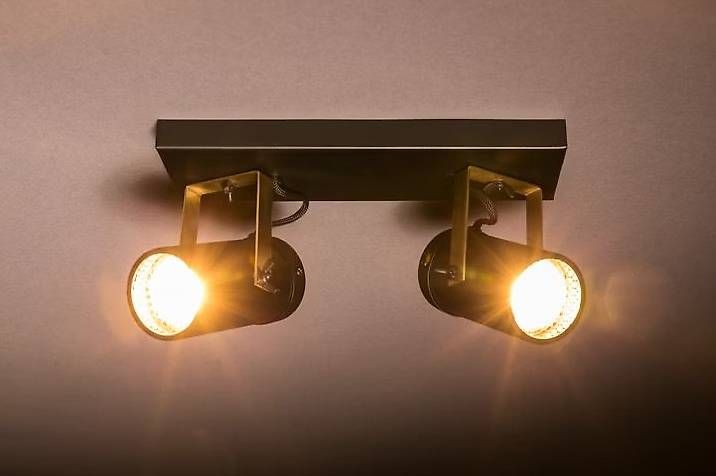 Lampadari & plafoniere: Dutchbone Doppel-Spot Decken- & Wandleuchte | dimmbar – Usato da Zürich venduto da FFidan