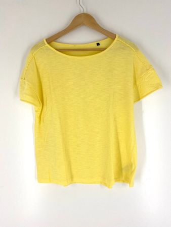 T-Shirt Bonita mit Rippenoptik, Grösse L, "Neuwertig"