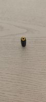 Adaptateur audio 3.5mm femelle vers 3.5mm femelle noir