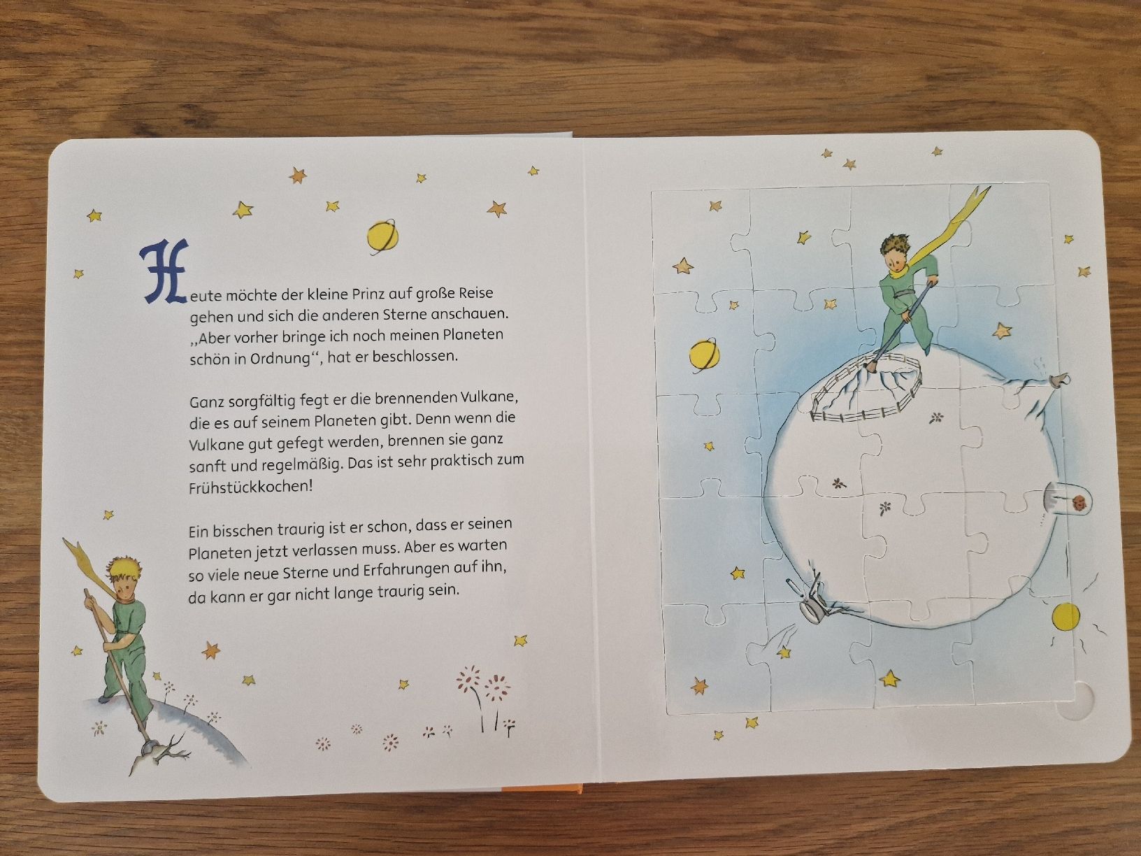 Bücher: Der kleine Prinz - Ein bezauberndes Puzzelbuch – Neu und originalverpackt aus Villars-sur-Glâne von Agnie80 3