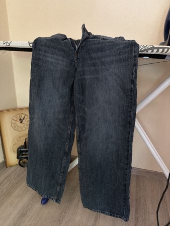 Jean BERSHKA femme gris taille 36 bon état