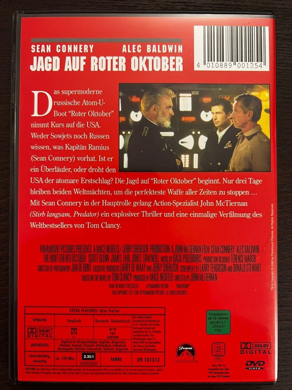 Tutti i DVDs: Jagd auf Roter Oktober – Usato da Zürich venduto da FilmFreunde 1