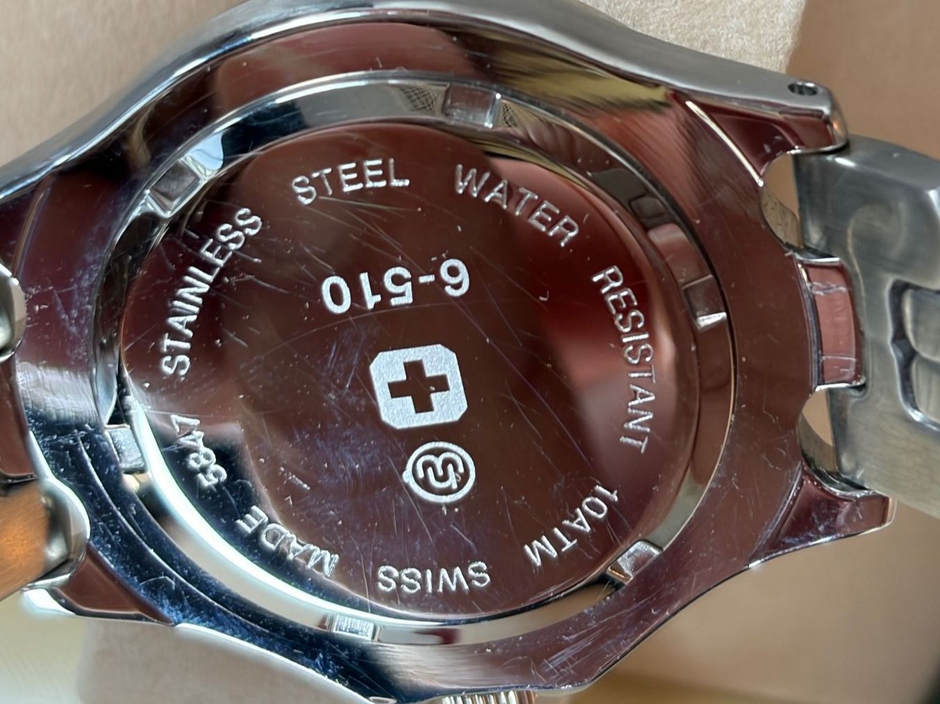 Swiss Military Orologi: Swiss Military Uhr - Full-Set – Usato da Zürich venduto da Airflow22 4