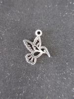 Colibri Anhänger, Modeschmuck, Charm Bettelarmband, 2 cm