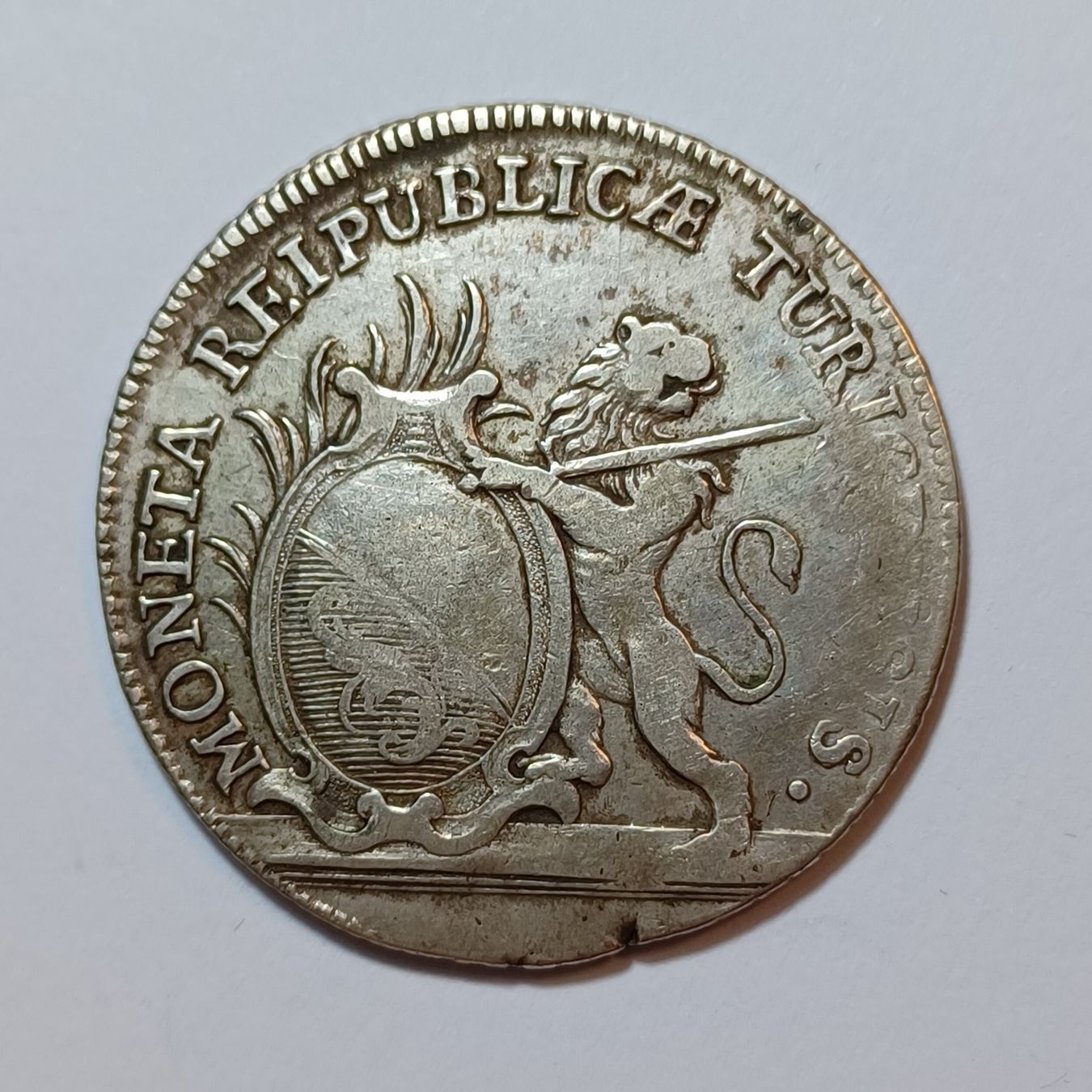 Tutti le monete: 1/2 Taler 1776 Zürich – Usato da Pfäffikon ZH venduto da Schweizer_Muenzen 1