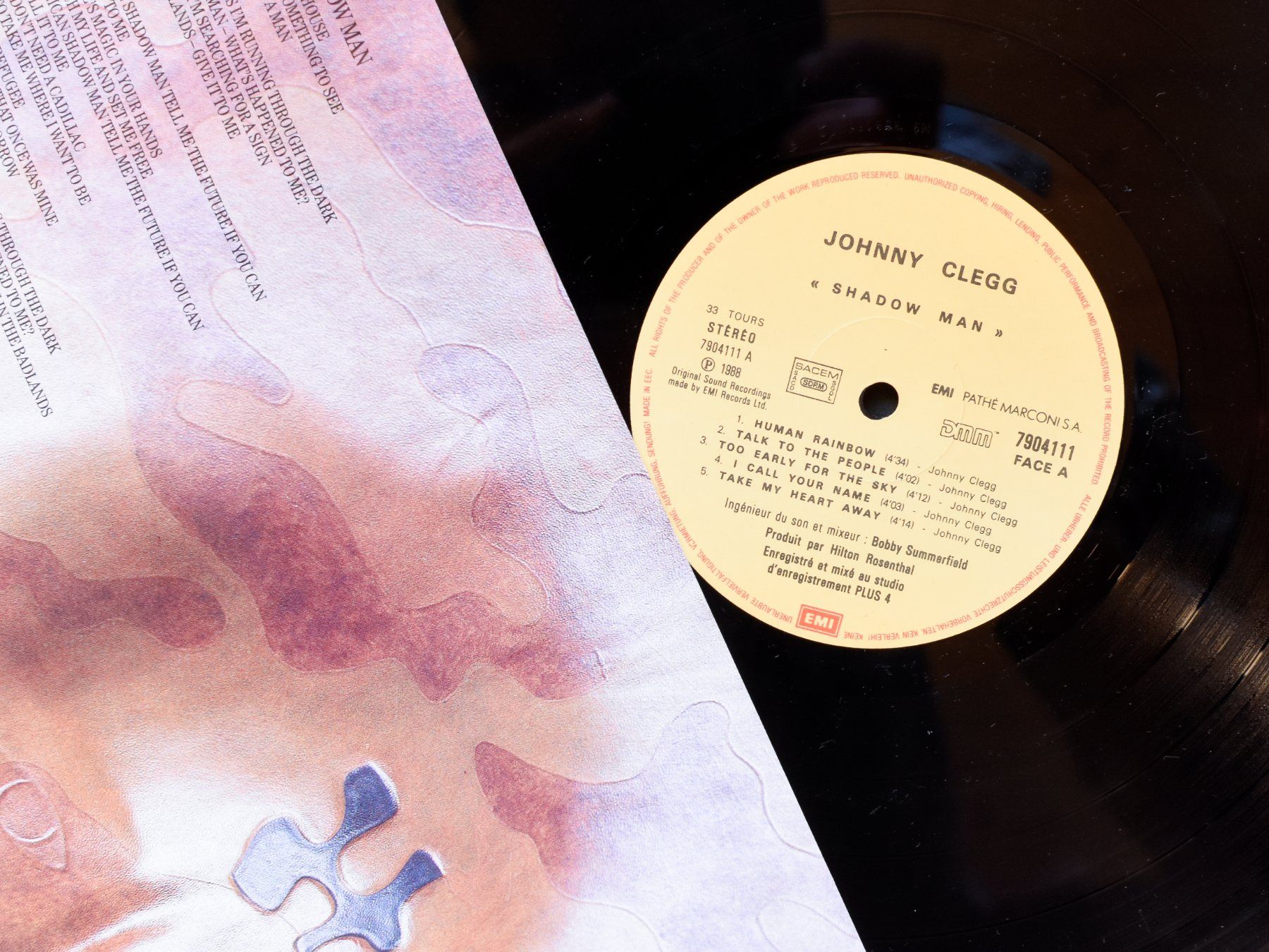 Dischi in vinile: Johnny Clegg & Savuka - Shadow Man – Usato da Belmont-sur-Yverdon venduto da ag97 2