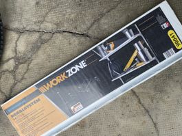 Neues WORKZONE Regalsystem, 14-teilig, vielseitig!