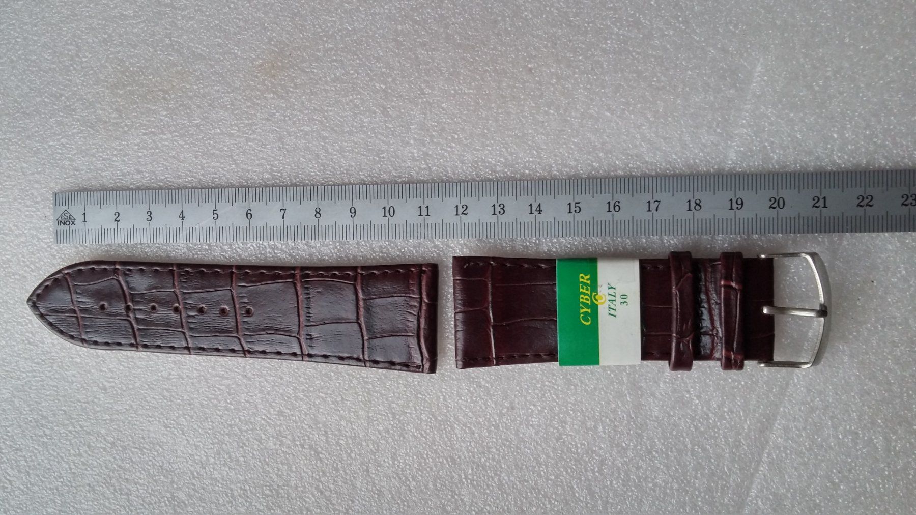 Bracciali & Braccialetti: 30mm Uhrenarmband d. Braun – Nuovo e nell'imballaggio originale da Zürich venduto da sendbad 3