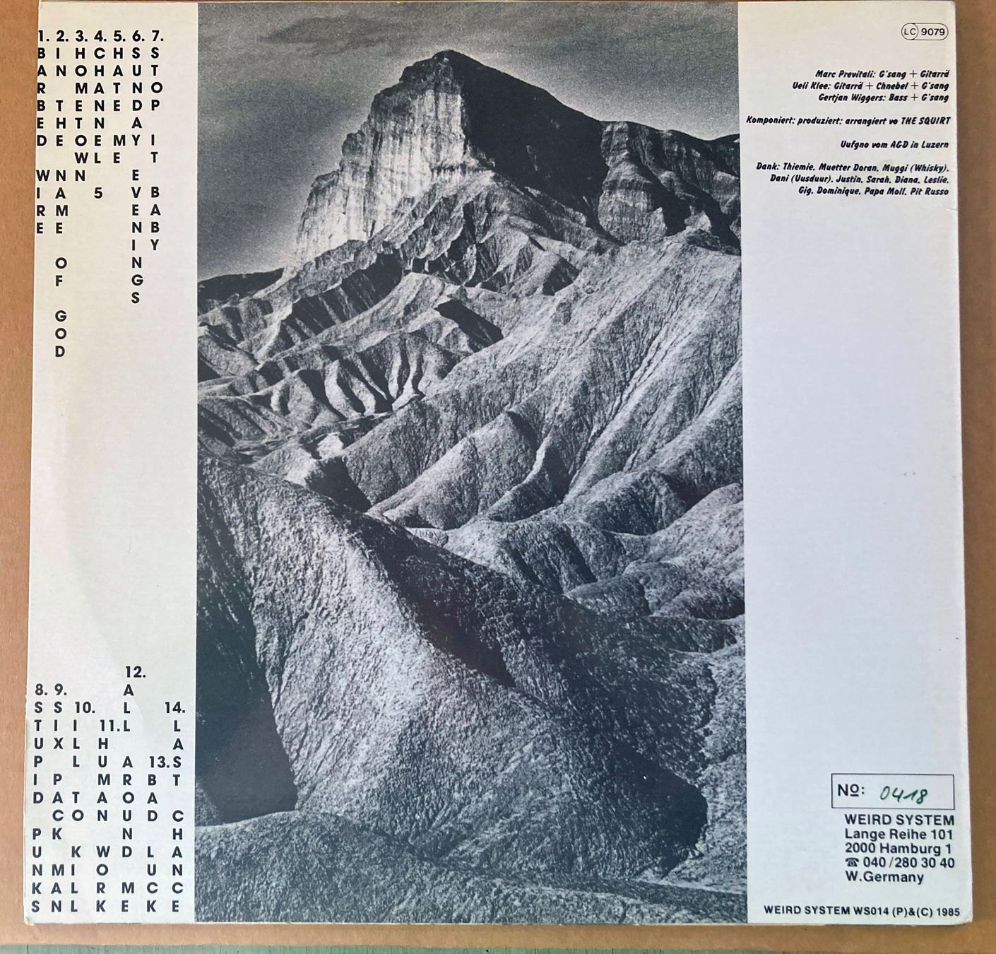 Dischi in vinile: LP The Squirt – Usato da saillon venduto da Cedre 1