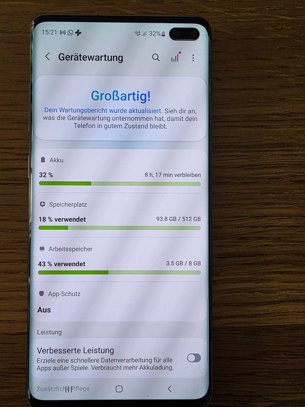 Samsung Telefoni cellulari / Smartphones: Samsung Galaxy S 10+ – Usato da Mühlau venduto da aneil 3