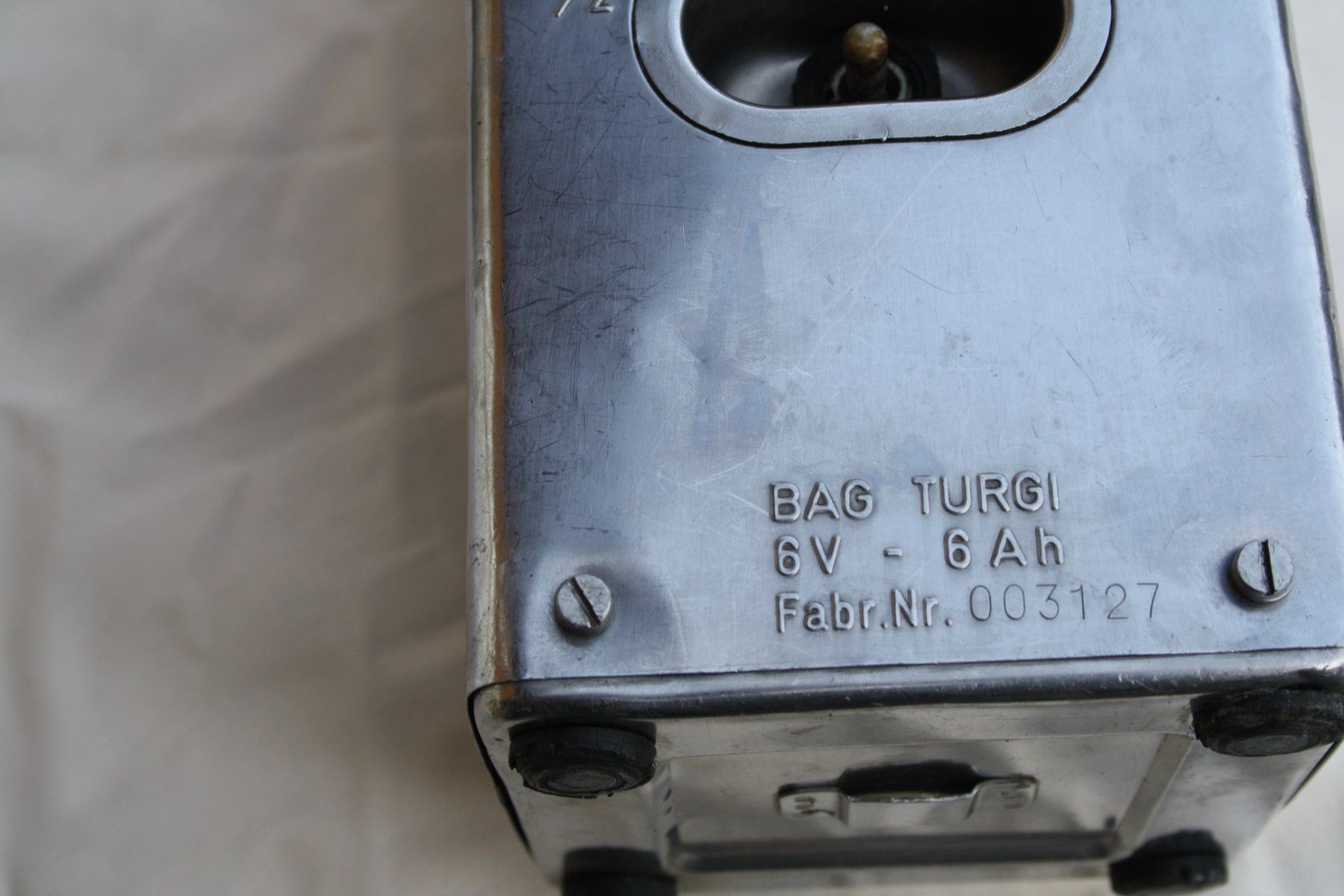 SBB/CFF/FFS Lampade: SBB-CFF BAG TURGI BAHN LAMPE LUZERN – Usato da Wauwil venduto da Pneuedy 6