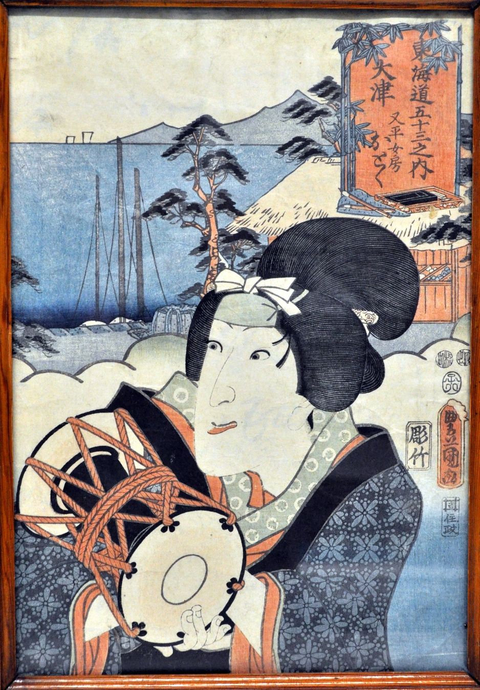 Tableaux: Paire d'estampes japonaises – D'occasion à Neuchâtel par Neuchatel 6