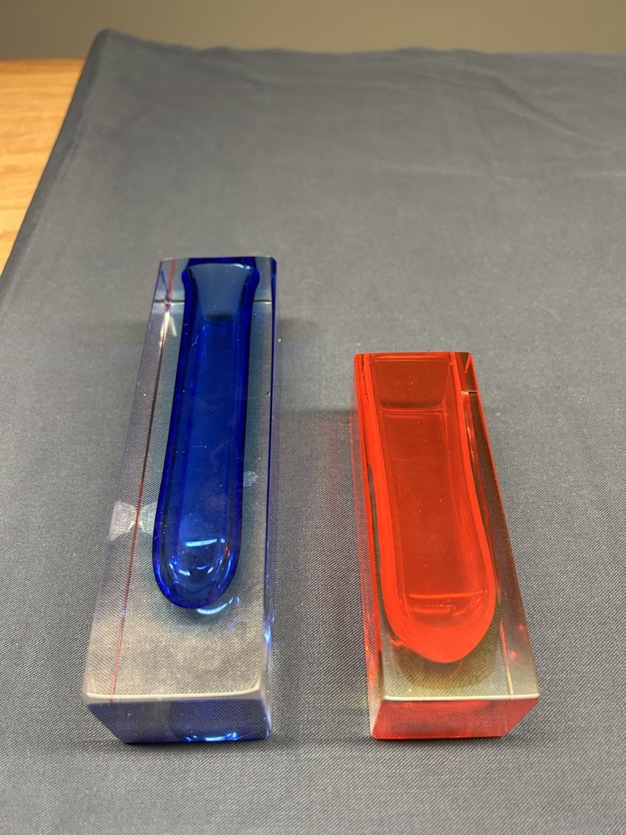 Murano Vasi & Recipienti: 2 Sommerso Vasen / Murano – Usato da Kreuzlingen venduto da Pix66 3