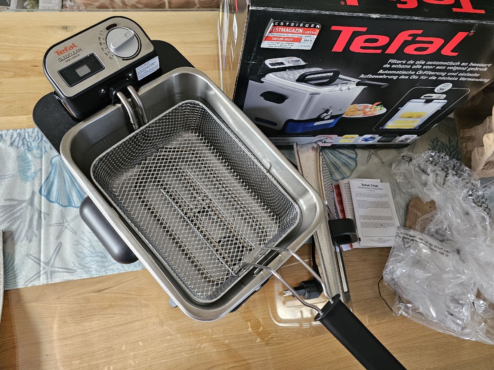 Tefal Elettrodomestici da cucina: Fritteuse Tefal Oleoclean inox &design – Nuovo (secondo la descrizione) da Heerbrugg venduto da kim11 1