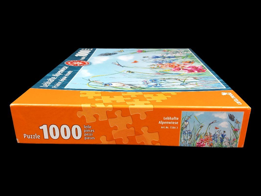 Puzzle: Puzzle Lebhafte Alpenwiese – Nuovo e nell'imballaggio originale da Hünenberg venduto da Restwert_Zug 5
