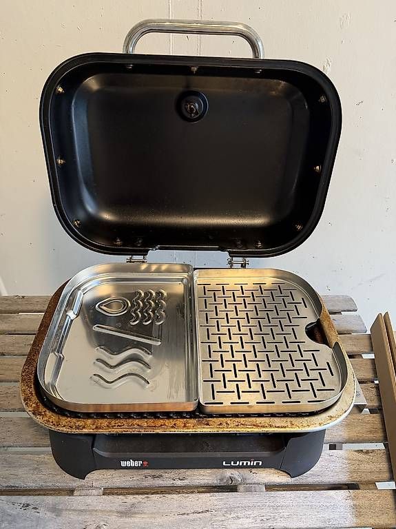 Griglie: Weber Lumin Compact Elektrogrill  mit Zubehör  – Usato da Neuheim venduto da victus 2
