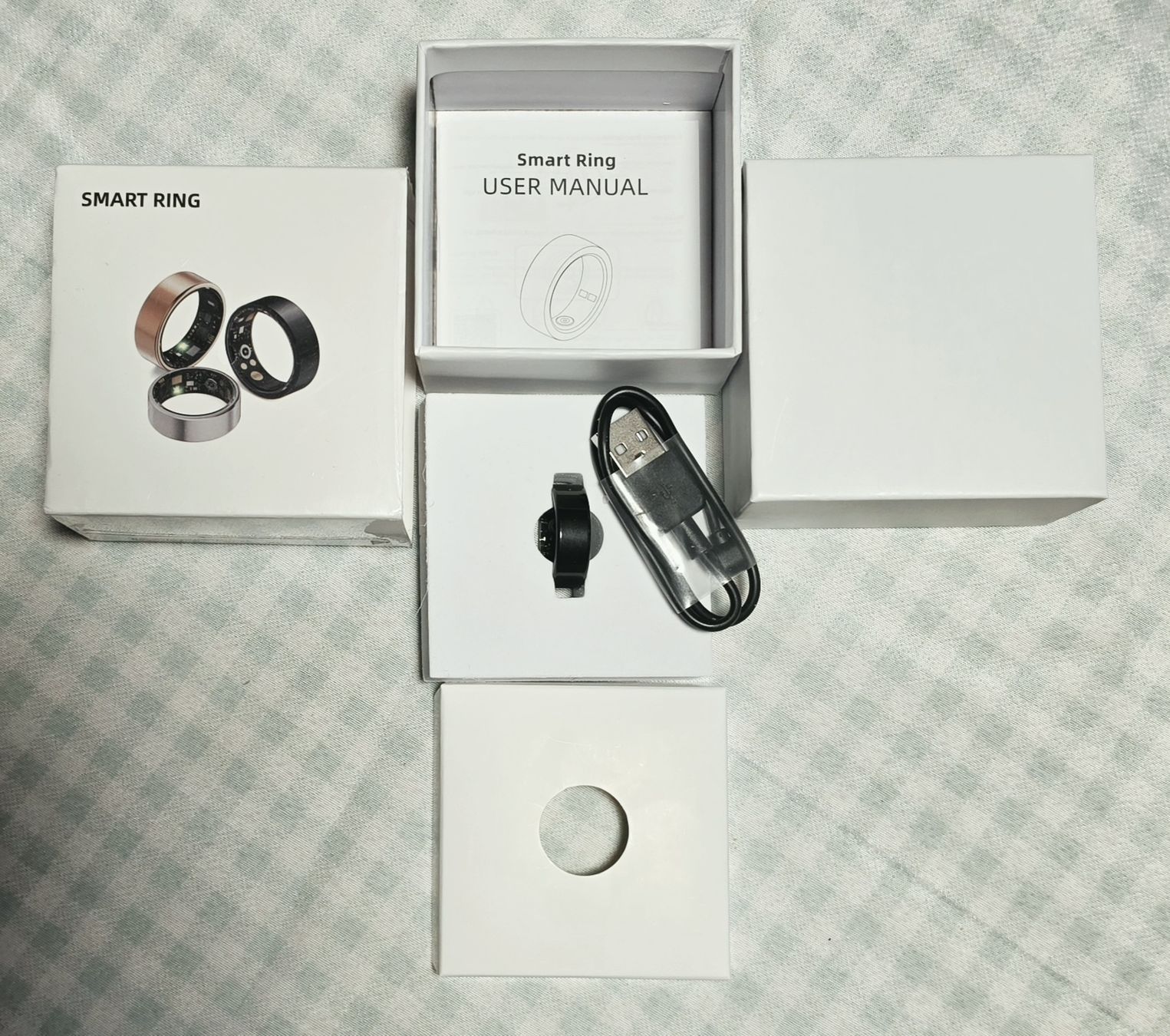 Ringe: Smart Ring Tracker schwarz Grösse 9 neu in OVP – Neu (gemäss Beschreibung) aus Kaltacker von bakabe 2