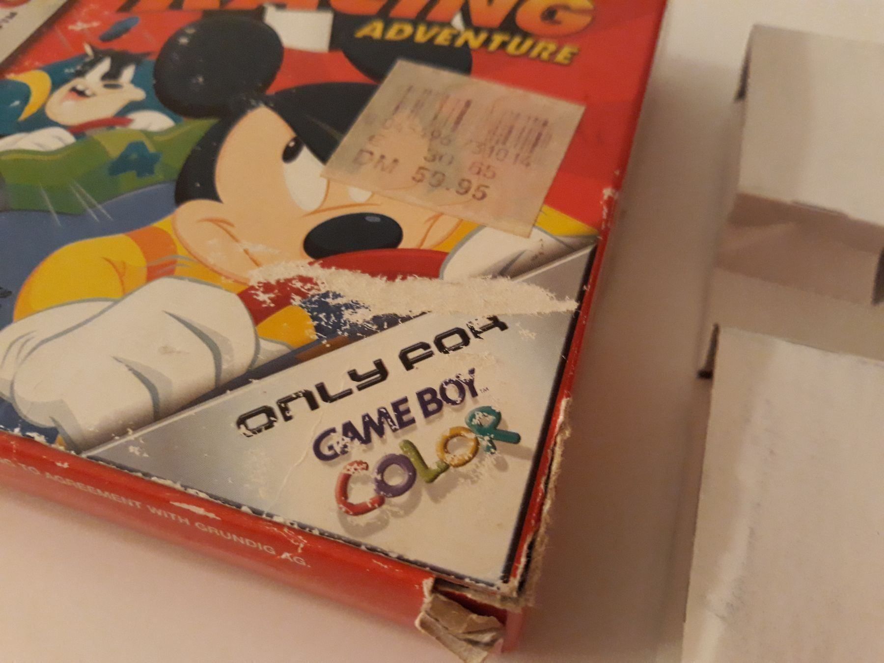 Spiele: Mickeys Racing Adventure Game Boy Color – Gebraucht aus Aarau von Kaesekuchen2000 2