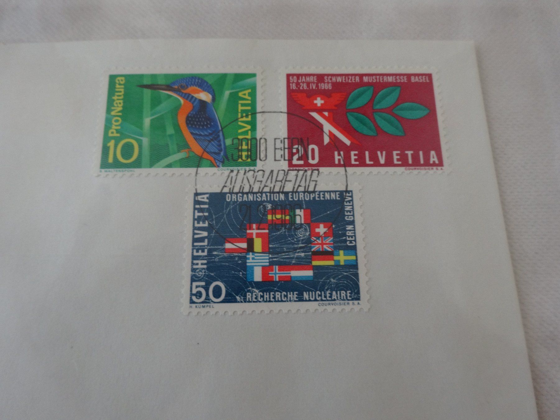 Tutti i francobolli: Sonderbrief Werbepostmarken 21.2.1966 Bern – Usato da Neerach venduto da jenny062 1