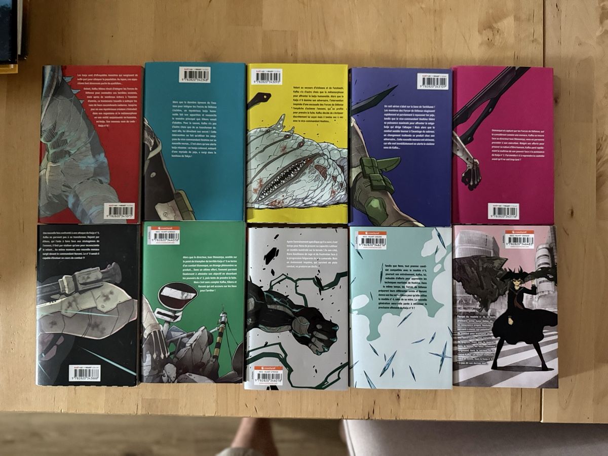 Fumetti: Kaiju n°8 - tome 1à10 – Nuovo (secondo la descrizione) da Meinier venduto da fabdab 1