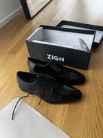 ZIGN Herren Schuhe, Grösse 42, Schwarz, Neuwertig!