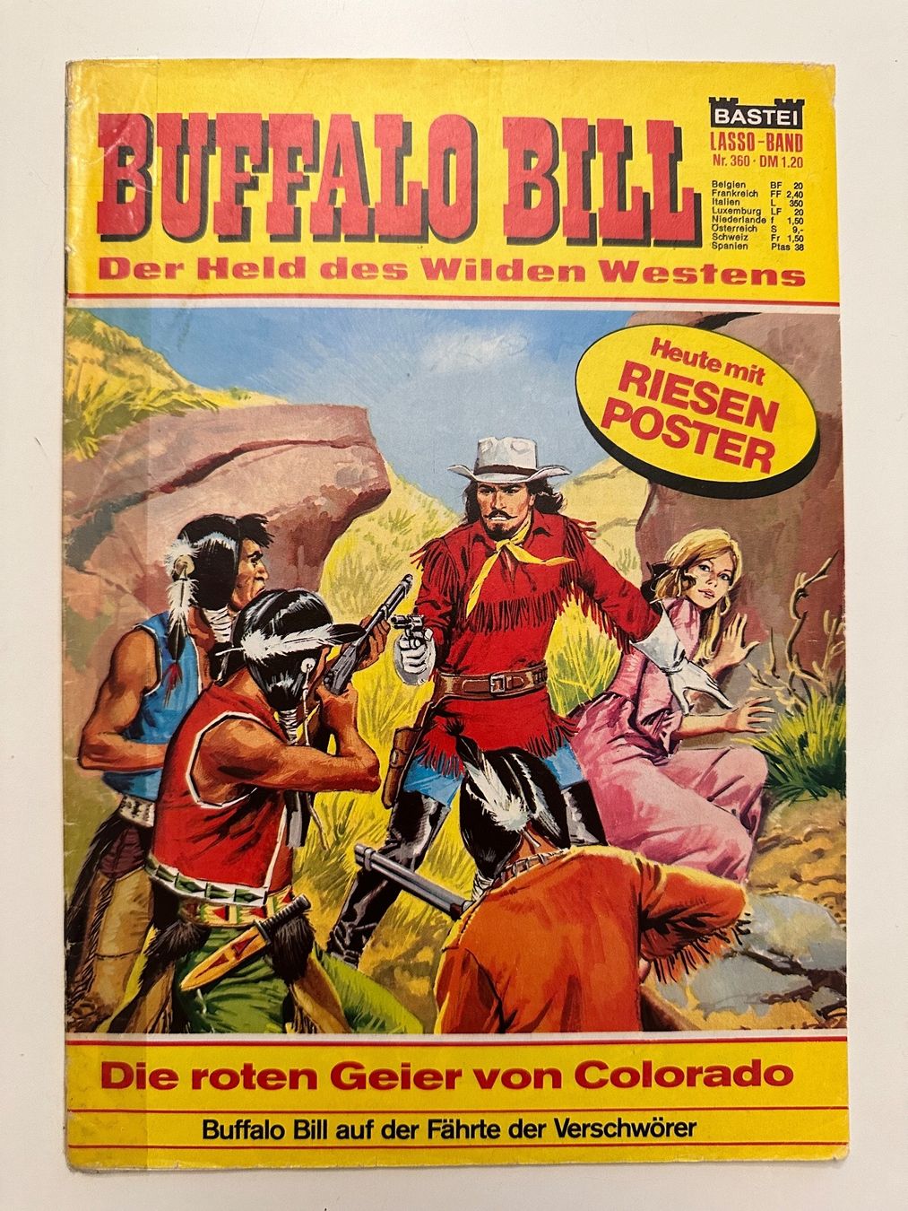 Fumetti: BUFFALO BILL LASSO BAND 360 ZUSTAND 3 oder höher – Usato da Münsingen venduto da Ganjam