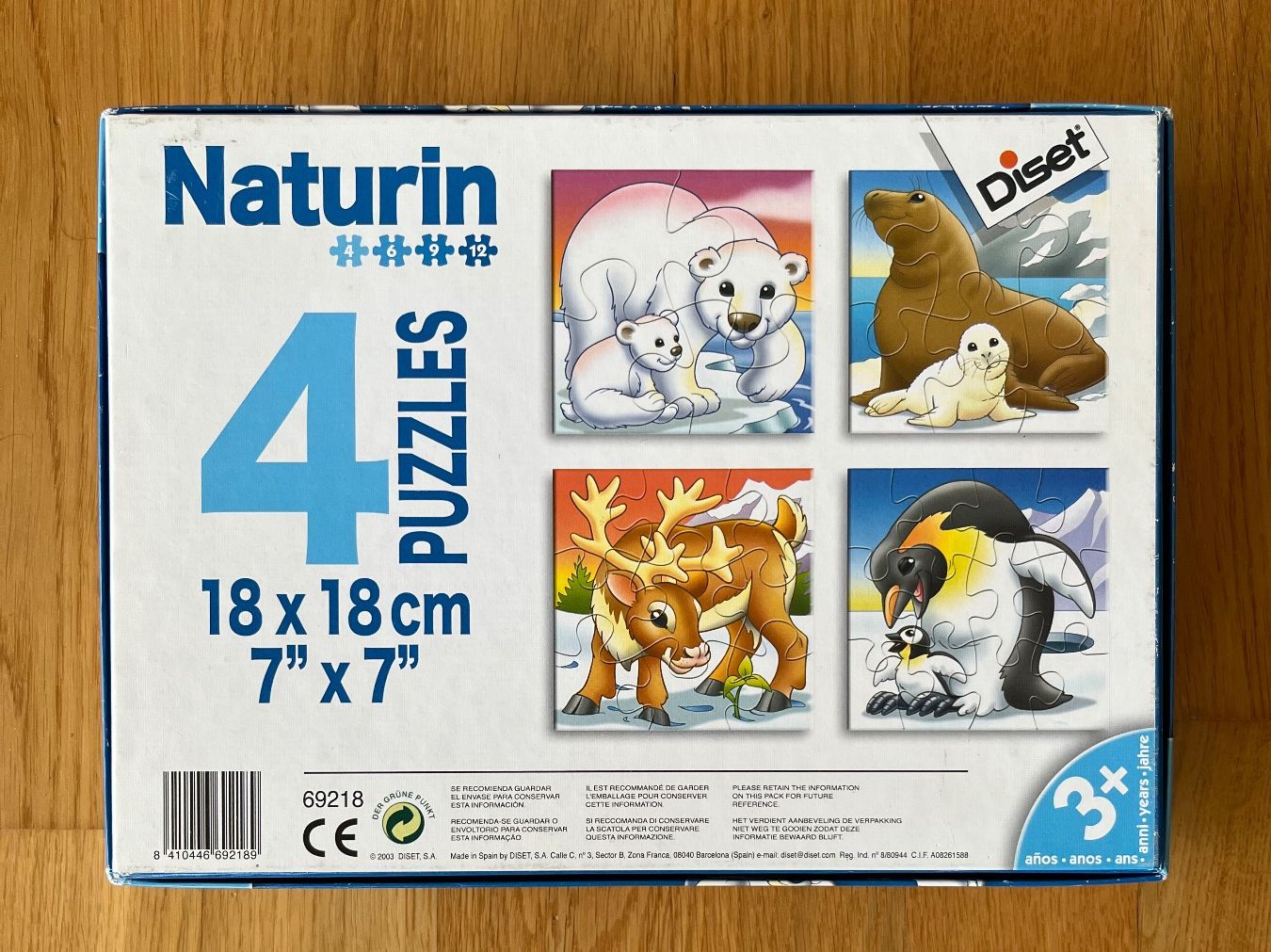 Puzzle: 4 in 1 Puzzle 3+ Jahre – Usato da Therwil venduto da Xavier_G 1