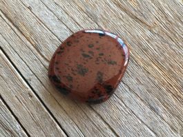 MAHAGONIOBSIDIAN  HANDSCHMEICHLER / TASCHENSTEIN