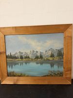 Schöne Bild mit Signatur (77 x 69 cm) Nr 63