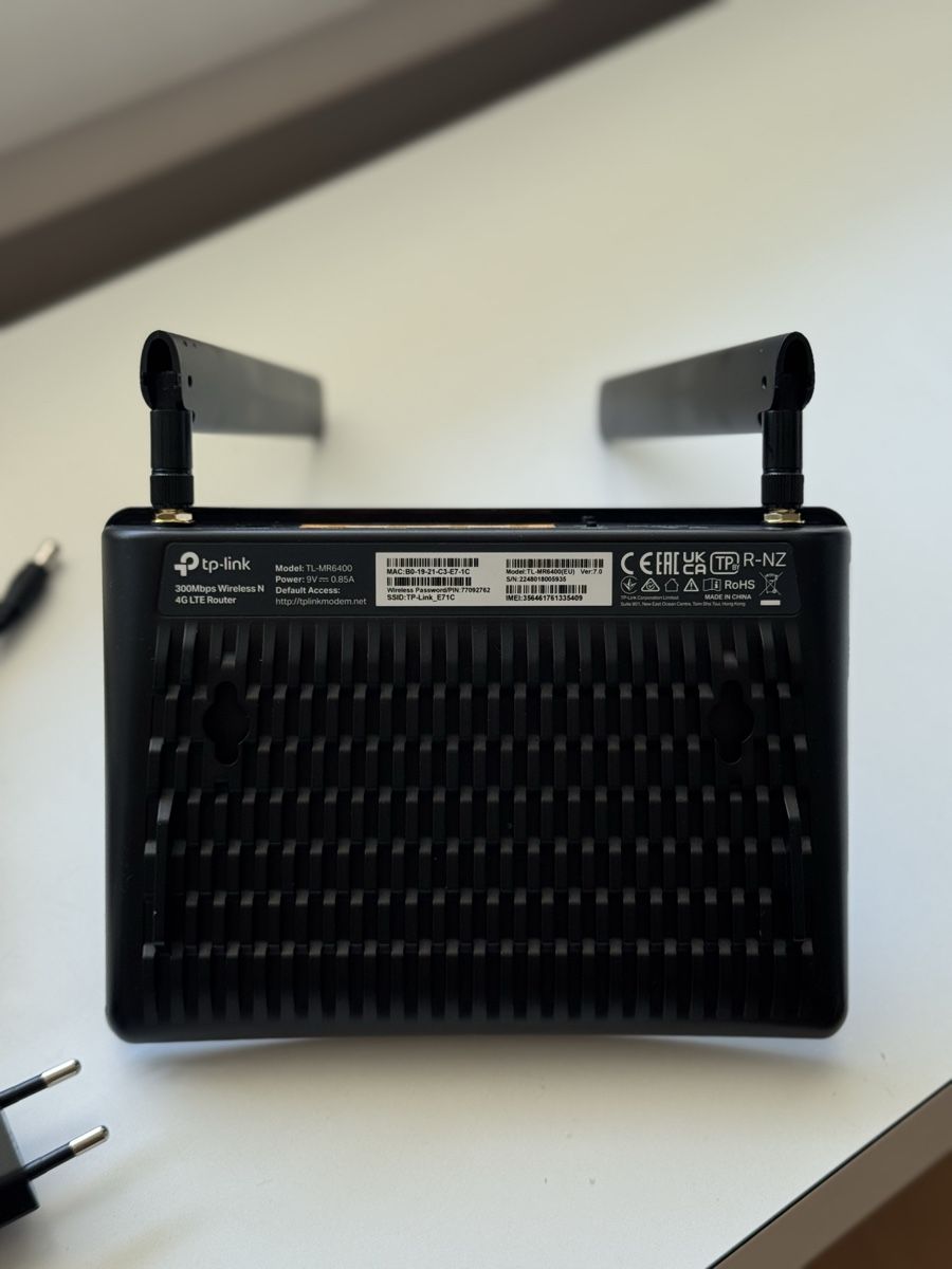TP-Link Modem & Router: TP-Link TL-MR6400 4G LTE Router – Nuovo (secondo la descrizione) da St. Gallen venduto da yul_lfs7 1