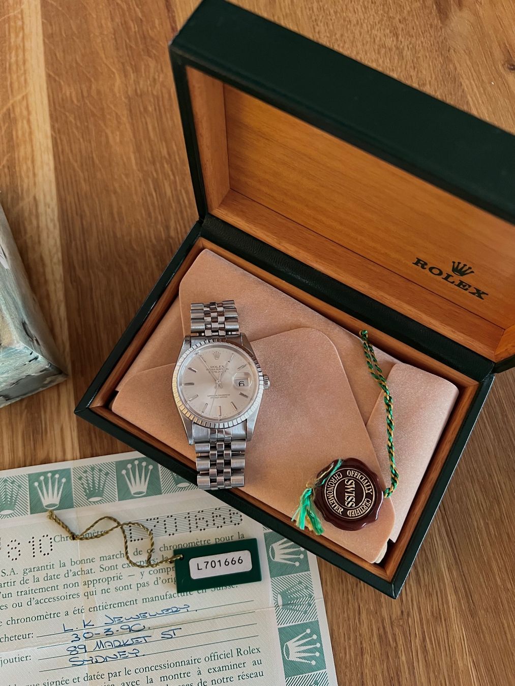 Rolex Montres: Rolex Datejust 36 Fullset – D'occasion à Ramsen par Myclothesforu 1