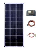 100W 12V Solar Set 20A Solarmodul