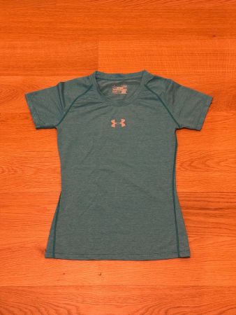 Under Armour HeatGear Compression Shirt – Türkis – Gr. XS