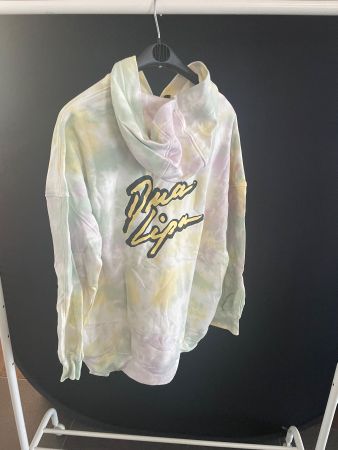 Dua Lipa Hoodie Gr. L Batik-Lookm, von Divided H&M