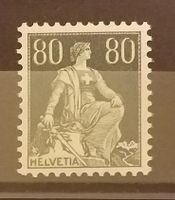 2852D) 141, Sitzende Helvetia postfrisch Kt. 80.-