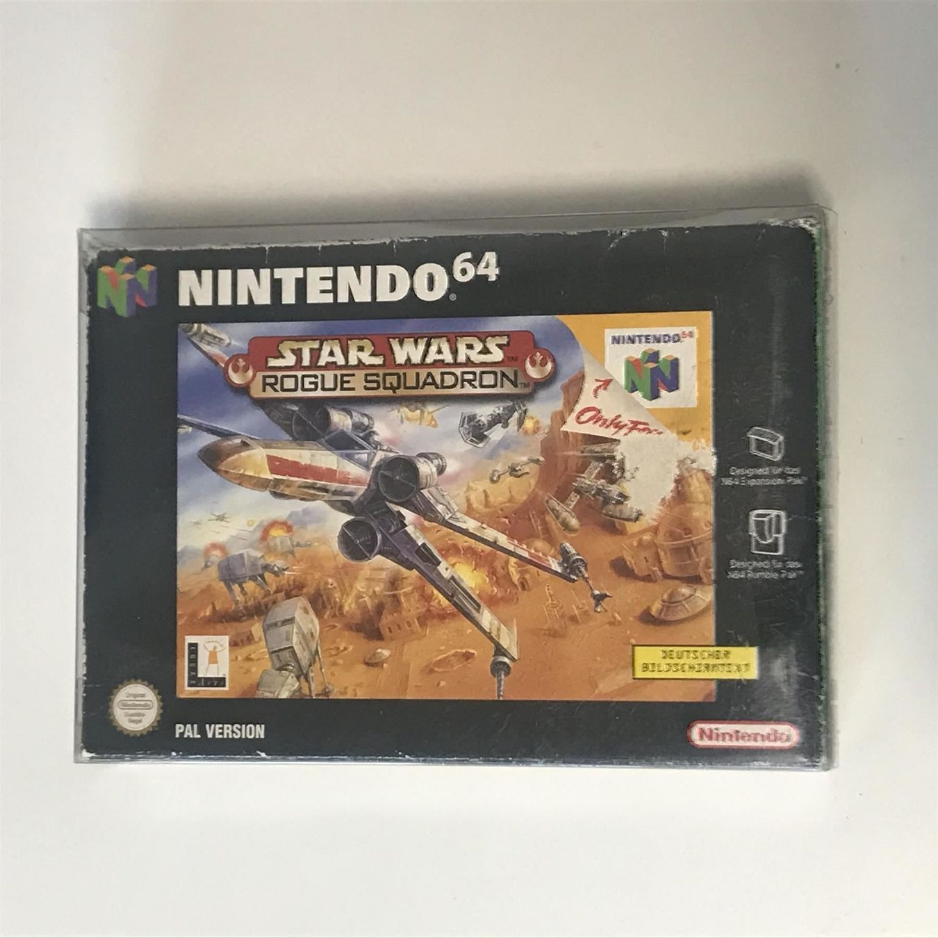 Giochi: Star Wars - Rogue Squadron  N64 OVP – Usato da Mollis venduto da GamingCorner