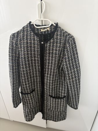 Elegante Tweed Jacke, - Perfekt für den Übergang!