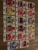 Topps UEFA Match Attax Debutant Karten Konvolut 17 Stück