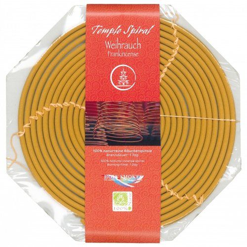 Kerzen: Räucherspirale - Weihrauch – Neu und originalverpackt aus Mauren von Yeelen