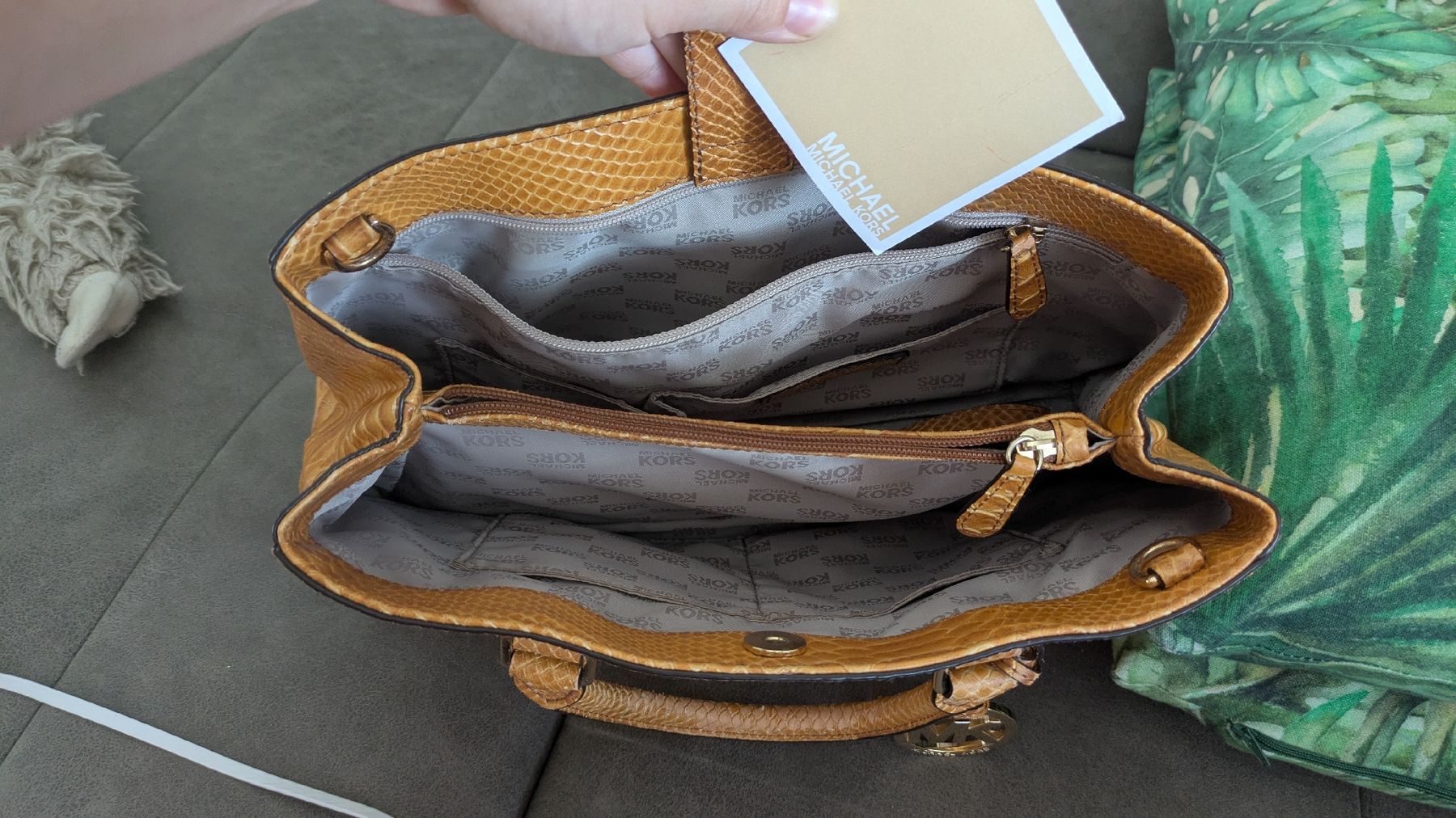 Michael Kors Taschen für Damen: Original Michael Kors Reptilienmuster – Gebraucht aus Birsfelden von enz1521 1
