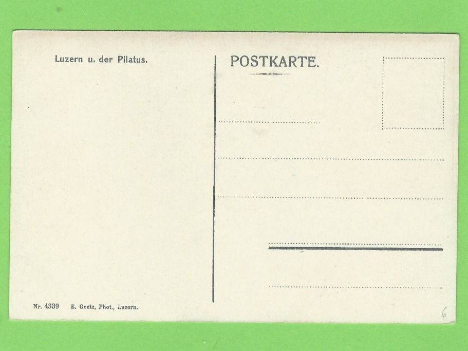 Cartoline postali: Luzern und der Pilatus – Nuovo (secondo la descrizione) da Zürich venduto da t24_de 1