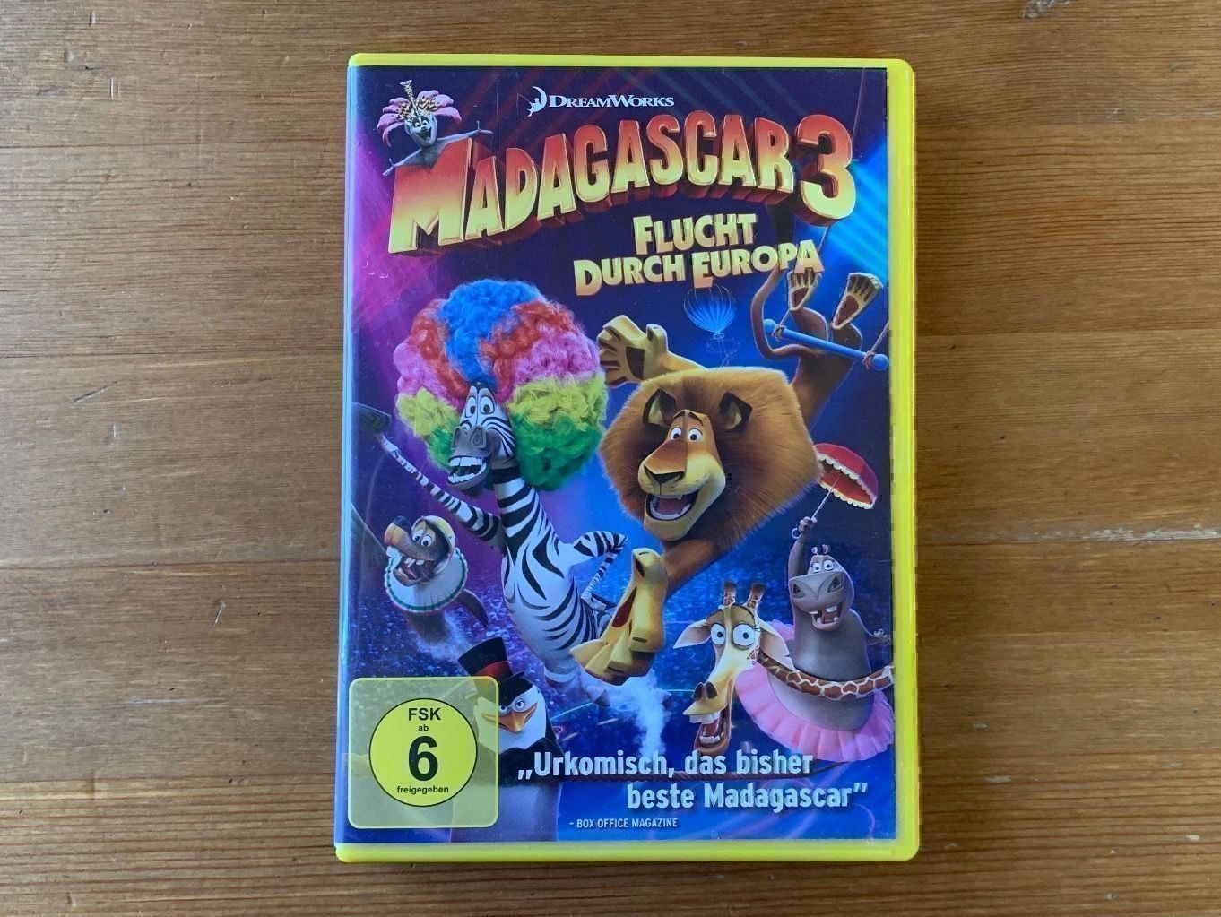 Alle DVDs: Madagascar 3 – Gebraucht aus Stein am Rhein von Karisma78